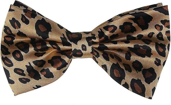 Unisex Seler og Butterfly Sæt Bredt Leopardmønster Justerbart 3 Clips Y-ryg Bælte, Khaki