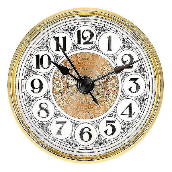Classic Clock Craft Insert Clock Movement Quartz Diameter 70mm Number PK 5 5