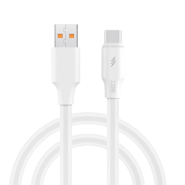 Opladningskabel, ABS USB-A til Lightning, MFi-certificeret, til Apple i