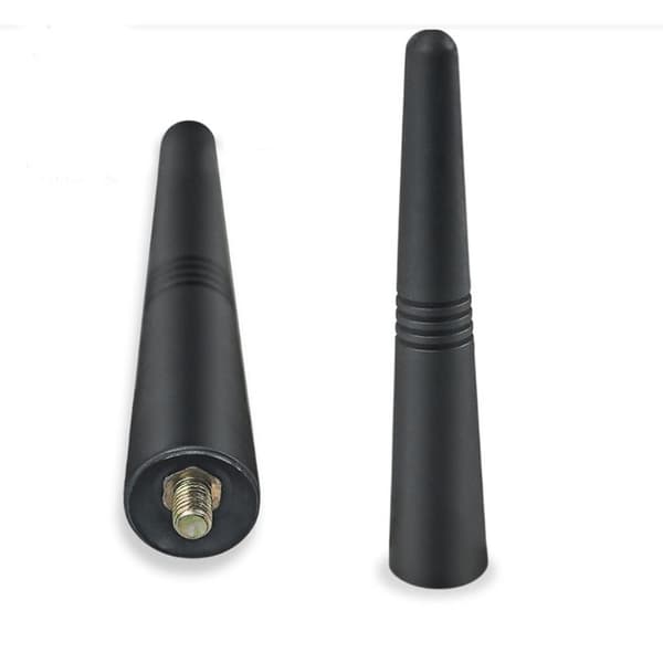 Bil FM Dab-antenne Bilradioantenne 9cm Mini Kort Bilantenne Biltakantenne med kraftig FM/AM/Dab-mottakfunksjon