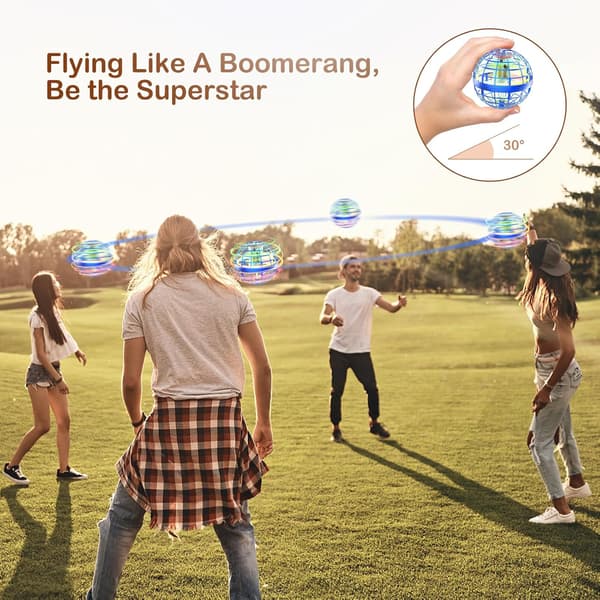 Flygende UFO Spinner Leketøy for Barn - Mini Boomerang Drone for Gutter og Jenter-FX-