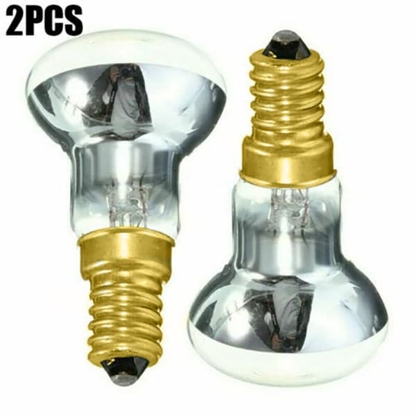 2 Halogen energisparende lavalampe 30W 30W