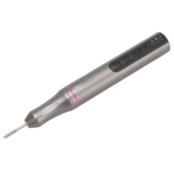 KGX 666F Electric Engraving Pen USB Rechargeable 3 Speed Adjustment Pen Shape Cordless Etching and Engraving Tool Rotary Tool