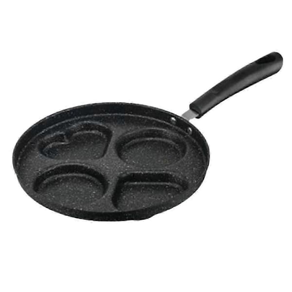 4-hole breakfast pan mini omelette pan household kitchenware non-stick small frying pan egg dumpling
