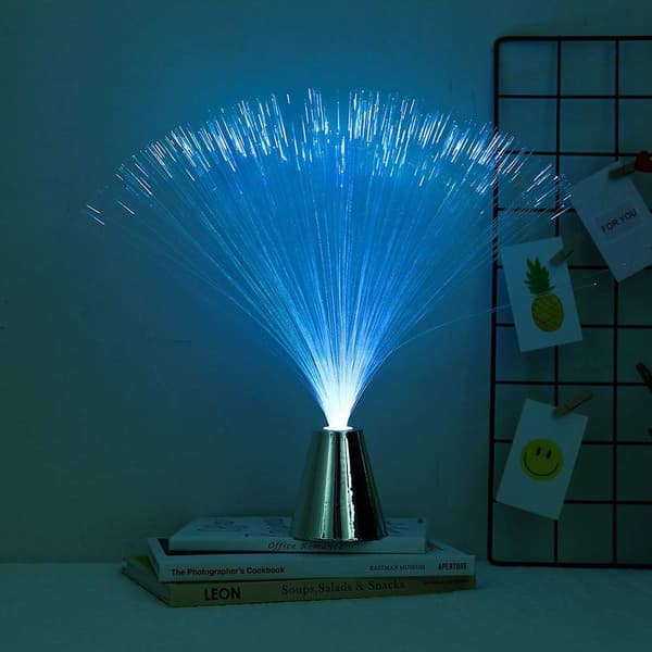 Fiberoptisk Lys, LED Farveskiftende Multifunktionslys Soveværelsesnatlampe