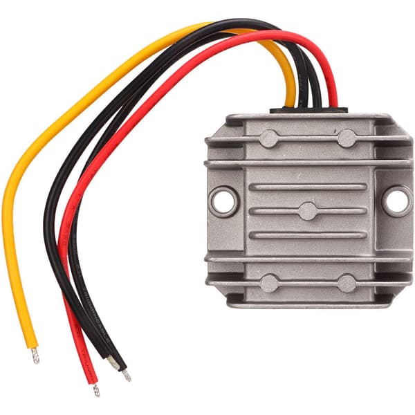 24V til 12V Strømkonverter Regulator DC 18-36V Buck til DC 12V 120W 10A Vanntett Spenningsomformer Reduserer