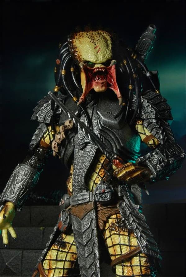 Predator Figur Neca Aliens Vs Predator Serien Alien Covenant Elder Youngblood Predator Serpent Hunter Leksaksfilm Actionfigur[hsf]（B）