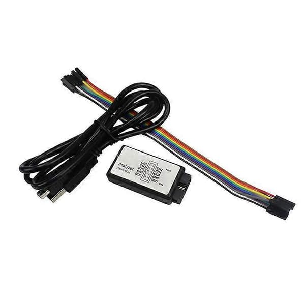 USB logikanalysator enkeltchip-mikrocomputer egnet til ARM FPGA fejlfindingsværktøj 24M sampling 8 Ch db Som vist As shown