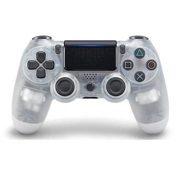 Trådlös spelkontroll för Ps4, kompatibel med Ps4 / Slim / Pro-konsol Dualshock（Vit）