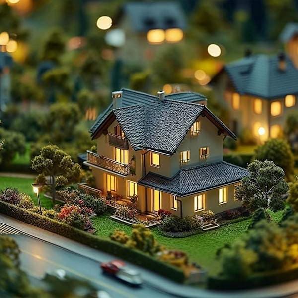 Artificial Grass for Model Building 0.5x0.5m – Decorative Grass for Trains, Diorama, Hobby & DIY