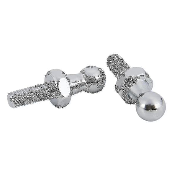 4x 10mm Kuglebolt M8 Til Gasfjedre Kugleformet Bolt Motorhjelm Bagklap Std 002