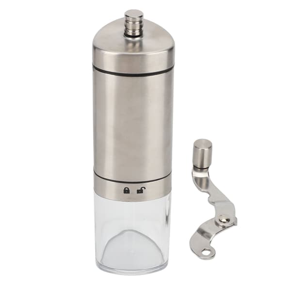 Manual Coffee Grinder 40g Stainless Steel ABS Ceramic Durable Coarse Medium Fine Easy Use Manual Bean Grinder