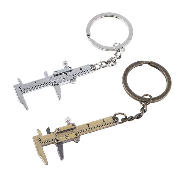 *2 STK Mote 40 mm Mini skyvelære - Måleverktøy - Sink Al*