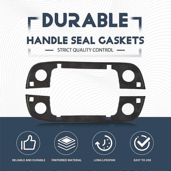 Rubber Seal for Left and Right Car Door Handle for BMW E36 E34 E32 3 5 7 Series 1992-1999 2-Door Rubb