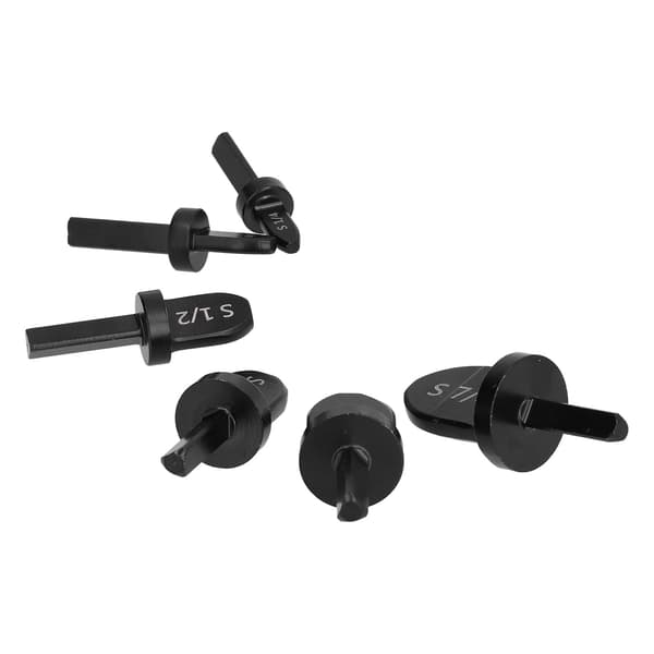 6 stk. Swagging Tool Bor Stål Klimaanlægsrør Flaring Pipe Expander Sæt Kit