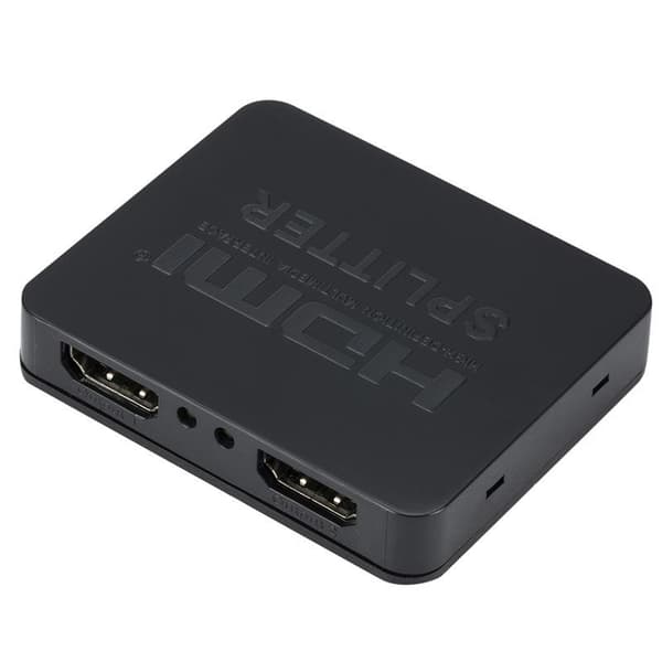 Mini HDMI-splitter, en til to, 1 ind 2 ud HDMI-switch hd-video