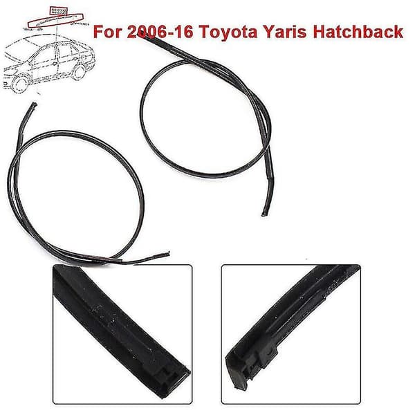Vasen ja oikea kattotiiviste 2006-2016 Toyota Yaris Hatchbackiin
