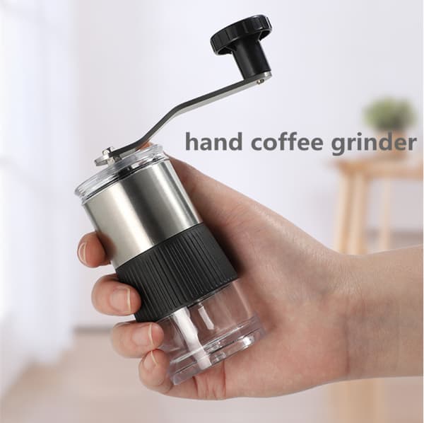 Manual Coffee Grinder Adjustable Coarseness Ceramic Grinding Portable