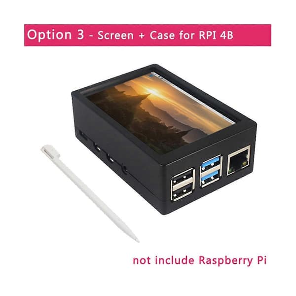 3.5 inch TFT LCD Touch Screen 320x480 Resolution ABS Case+Touch Pen for 4th Generation 4B/4B+