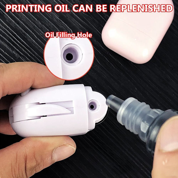 Säkerhetsstämpel Roller Sekretessförsegling 04 04 4 4