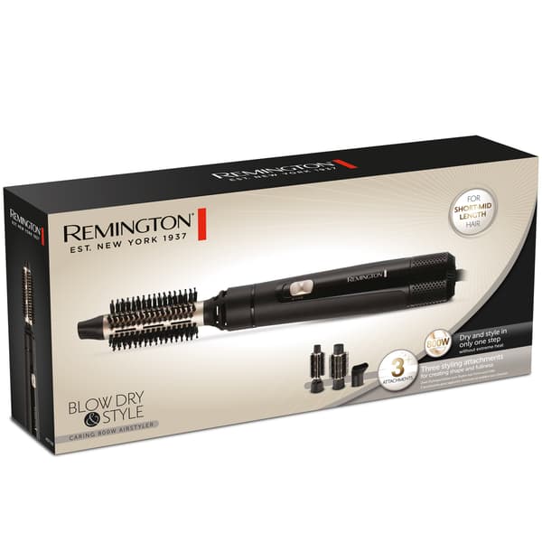 Varmluftsborste AS7300 Blow Dry & Style 800W Svart
