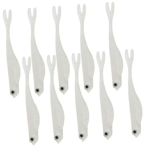 2Set Portable Artificial Simulation Fish Shape Soft Silicone Lure Fishing Accessories5#