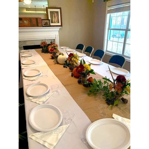 Rustic Jute Table Runner 10m x 29cm Decorative Woven Table Runners for Wedding Party