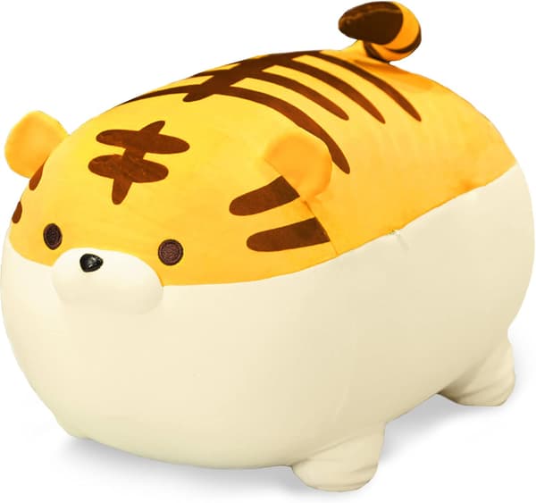 1 19.7 \" Superblød Tiger Plyslegetøj, Fluffy Buttet Tiger Fyldt Dyr