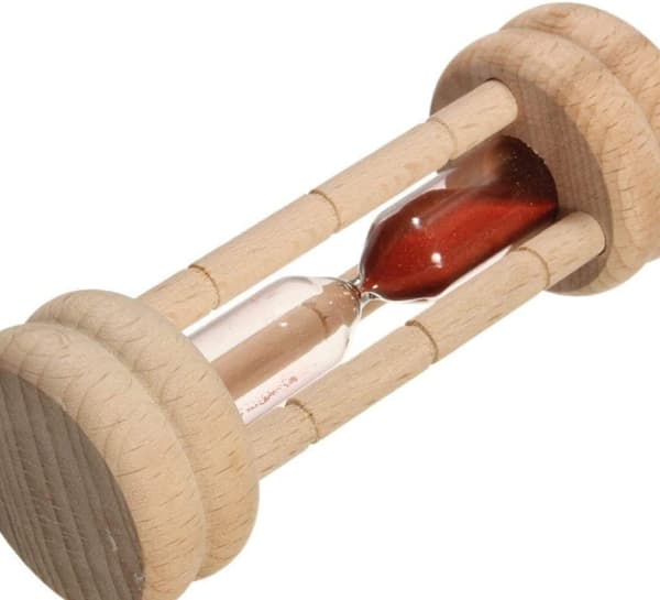 Sandtimer i tre, 3-minutters sandglass, DXGHC