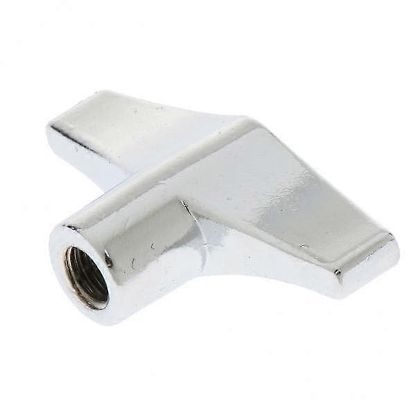 Lättmonterade vingmuttrar för cymbalstativ, 6 mm hål, 6-delat set