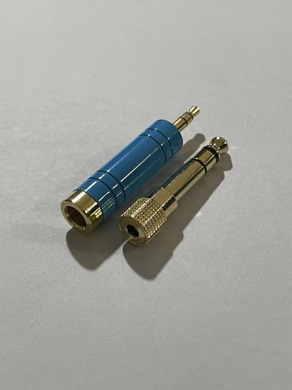 Full Copper 3.5 Turn 6.5 mm Audio Adapter Headphone Microphone Speaker Jum