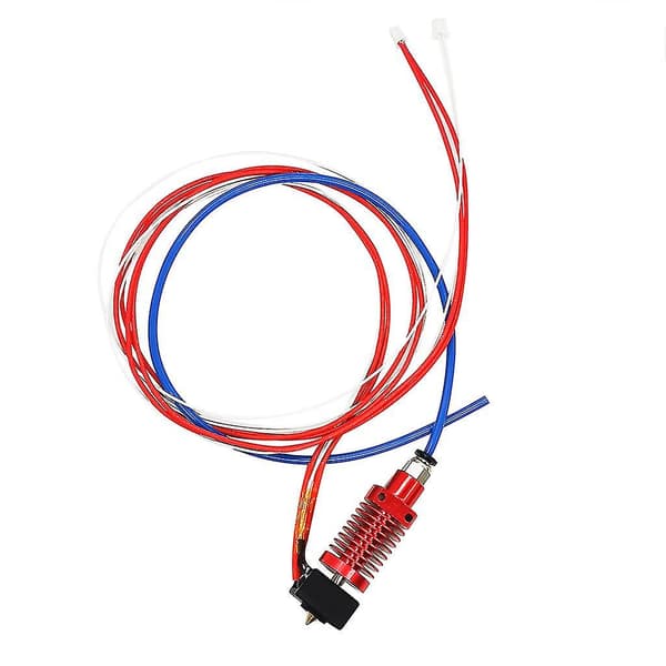 1 sæt 24v monteret ekstruder Hotend Kit Aluminium varmeblok til Ender-3/cr-10/cr-10s Pro 3d printerdele