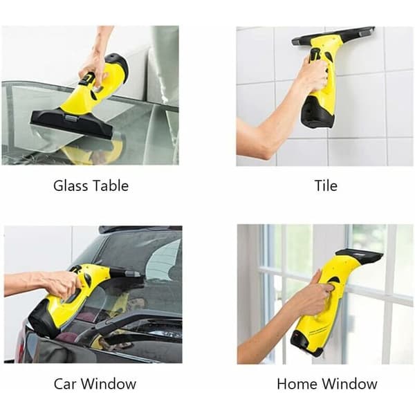 2 stk 280 mm Vindusvask Erstatningsblad Vindusrengjøringsblad Gummiskrape Tilbehør Påfylling Erstatning for Karcher WV2 WV5