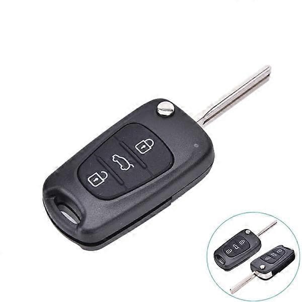 Nøkkelhus med 3 knapper for Hyundai I20 I30