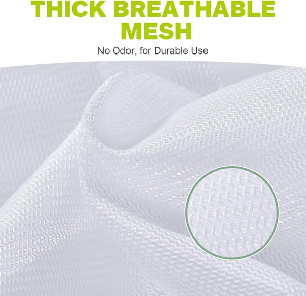 (2-pack) XXL Laundry Net, 50 x 60 cm Large Laundry Bag, Laundry Bag with Drawstring, Reusable Laundry Bag Washing Machine, for Underwear Blouses Shirts