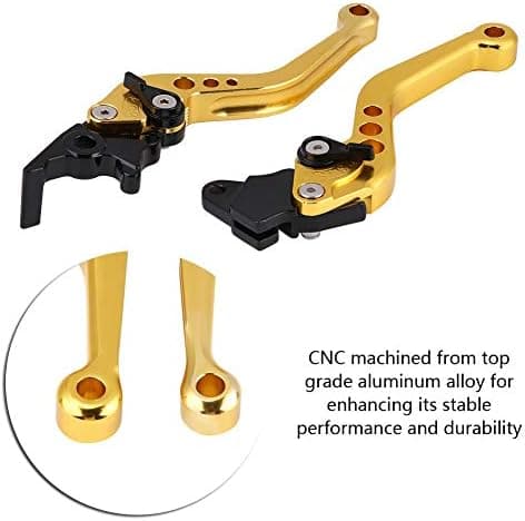 Pair Red CNC Aluminum Motorcycle Clutch Drum Brake Lever Handle