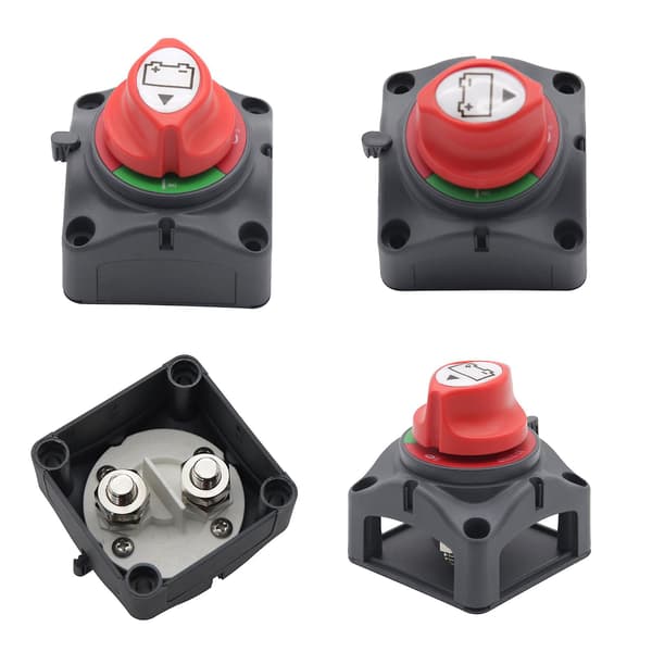 Batteriafbryder 12-48 V 275 Ampere Batteri Strømafbrydelse Hovedafbryder Afbryder [db] A A