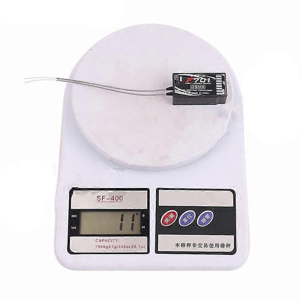 F701 7CH Channels 2.4GHz 7 Receiver For DX8 DX7 JR RC Spektrum DSMX Transmitter