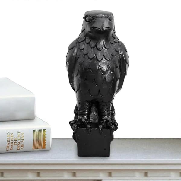 Maltese Falcon Statue Prop Home Decor Handmade Resin Sculpture, 100% New