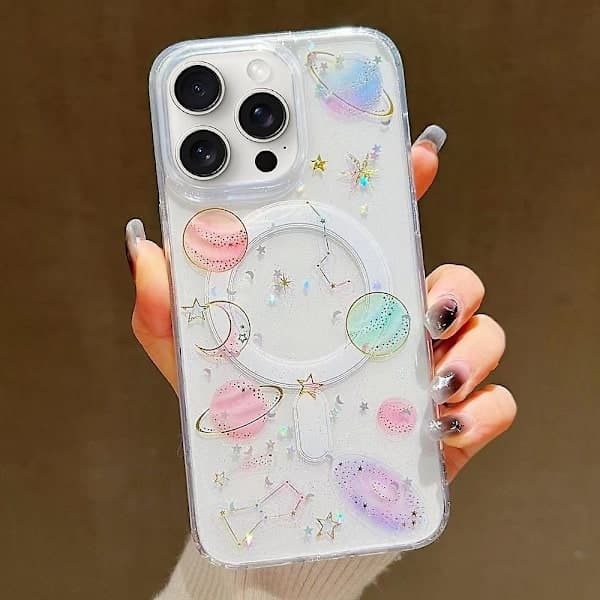 Cosmic Star MagSafe TPU-deksel til iPhone 15