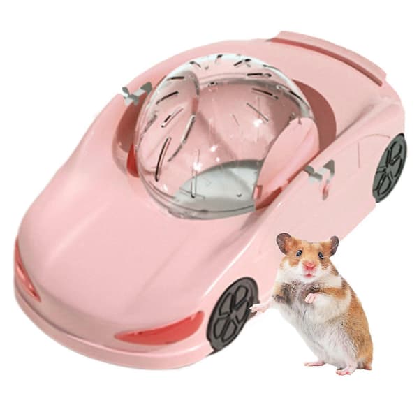 Lille Træningsbold til Dyr - Transparent Hamster Springbold, Legetøjshjul til Kæledyr