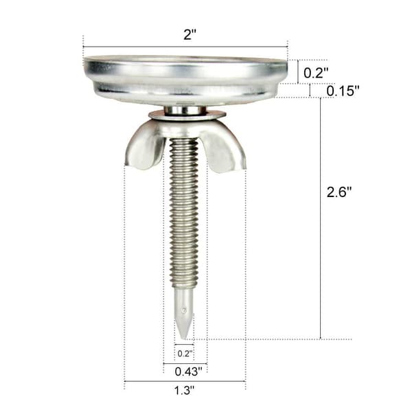 BBQ Hiiligrilli Savu Kaasugrilli Char-Grillers Dial 2\" (52MM) Lämpömittari