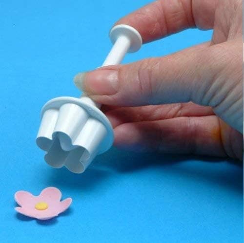 4 dele fembladet blomsterfjerform bageform kreativ ba