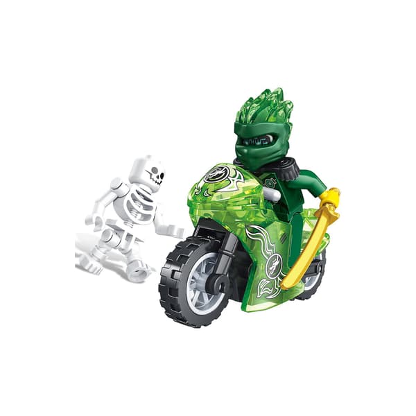 Set med 16 st Ninja Minifigurer Byggklossar Leksaker Barn Presenter