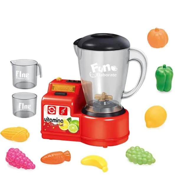 Børns Mini Søde Simuleringsjuicer med Lys og Musik Legetøjshuslegetøj Gave