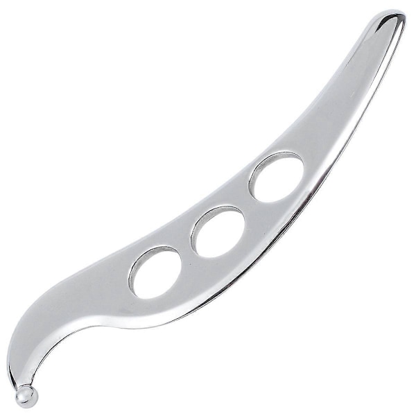 Gua Sha Guasha Plade Massager Værktøj i Rustfrit Stål Skrabende Fysioterapi Løs Muskel Meridian Massage Maskine SPA Board Værktøj