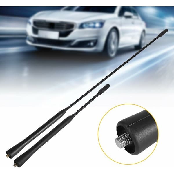 Universal bilantenne for biltak Stereo FM AM antenneforsterker (9\") KLB