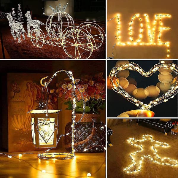 Lysstreng, 20m 200 LED USB LED-lysstreng Julelysstreng