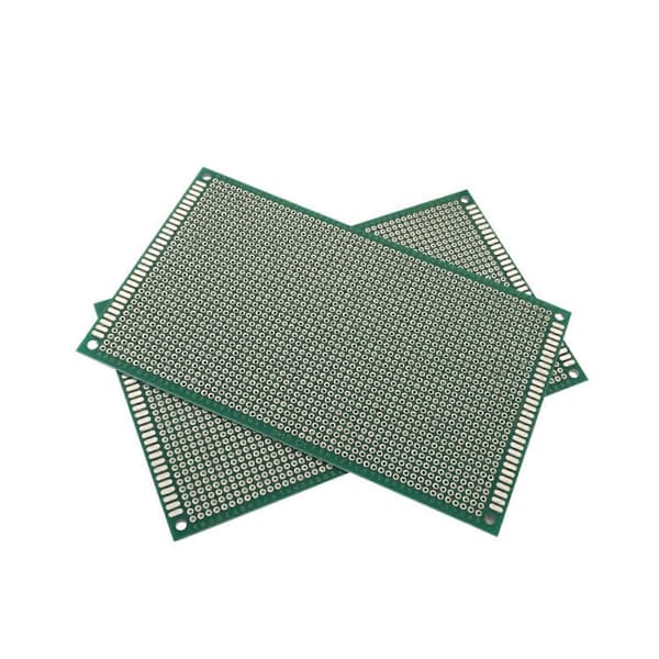 5 stk/sett Dobbeltsidig Prototyp PCB Universelt Kretskort 9x15cm for Lodding Elektronisk Tilbehør
