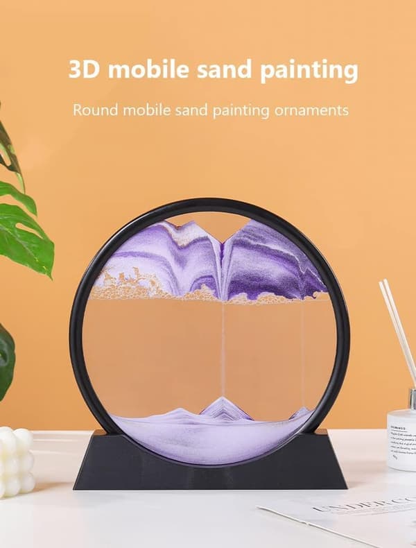 Kreativa Hemglaskonst 3D Tredimensjonalt Maleri Kontor L